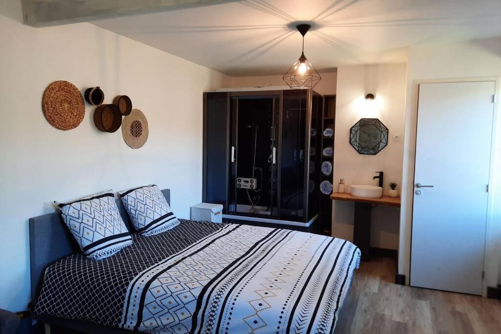 Studio Avec Vue Sur La Vezere อูแซร์ช ภายนอก รูปภาพ